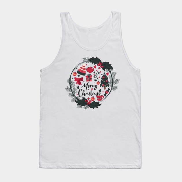 Merry Christmas T-Shirts 2023 Tank Top by Signum